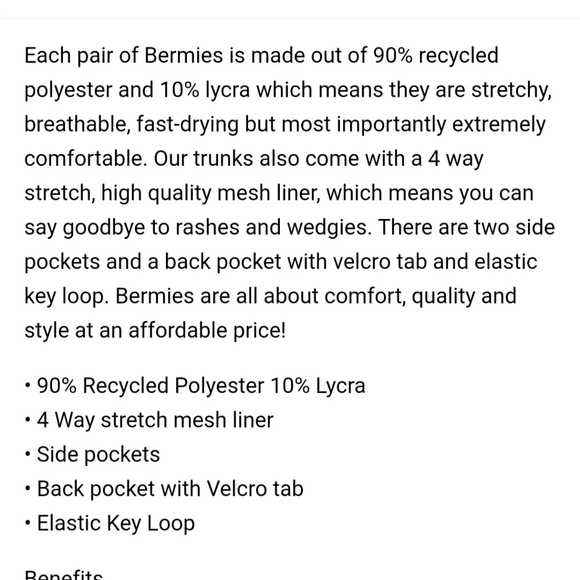 Bermie's Pineapple Vibes Swim Trunks - Picture 9 of 12